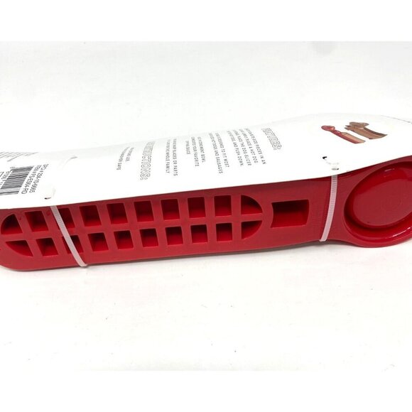 NWT Target Dachshund Hot Dog Slicer Condiment Bowl Kids Snacks Red Brown - Picture 4 of 6